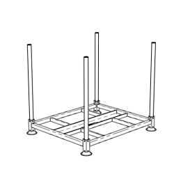 Rack acier galvanisé SELVOLINA®