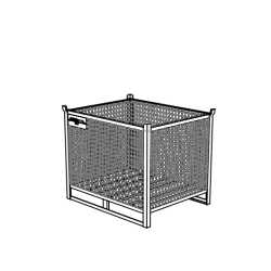 Rack acier galvanisé SELVOLINA®