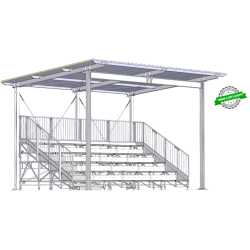 Couverture Tribune ALPINA 8 x 5.5 m